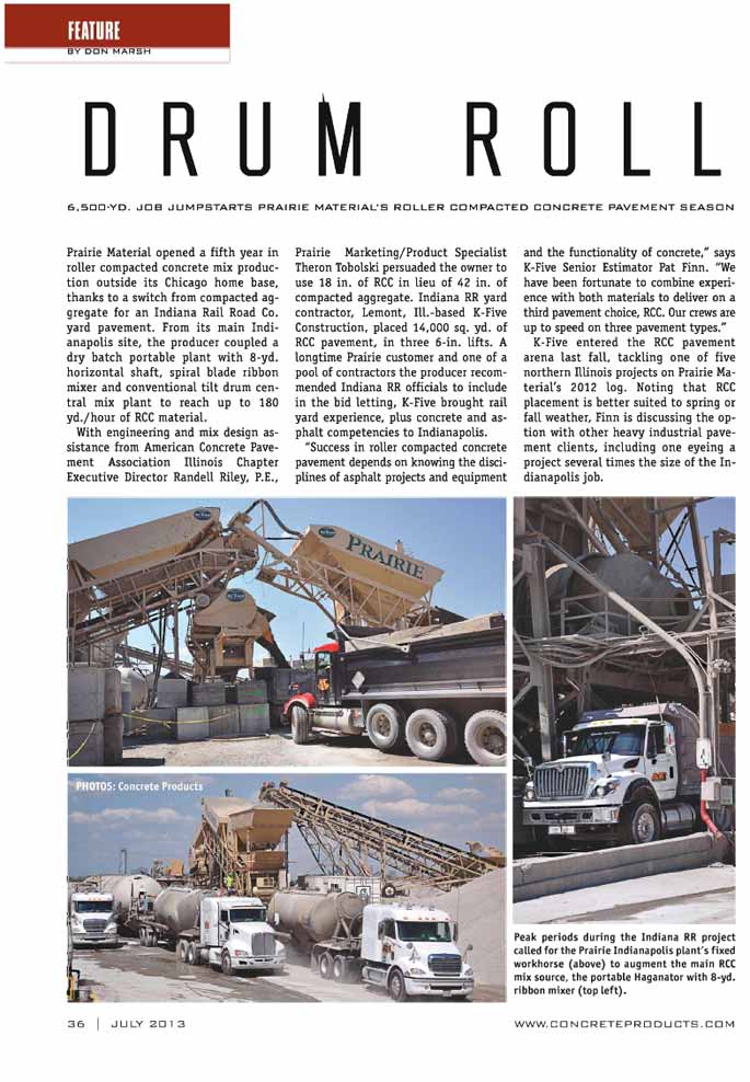 RCC Horizontal Mixer - Concrete Products Magazine