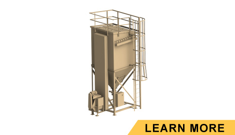 Precast Batch Plant Dust Collectors