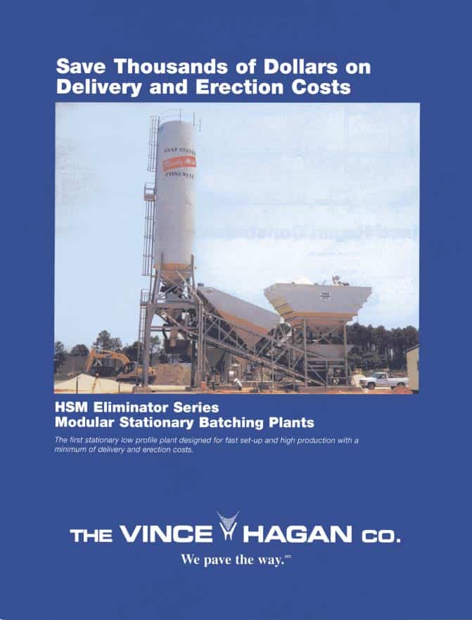 Concrete Batch Plant | Wet Stationary | Vince Hagan Product Brochure