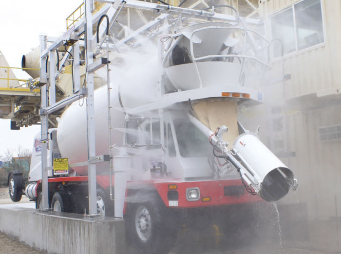 Shumaker Load & Go Ready Mix Truck Wash System