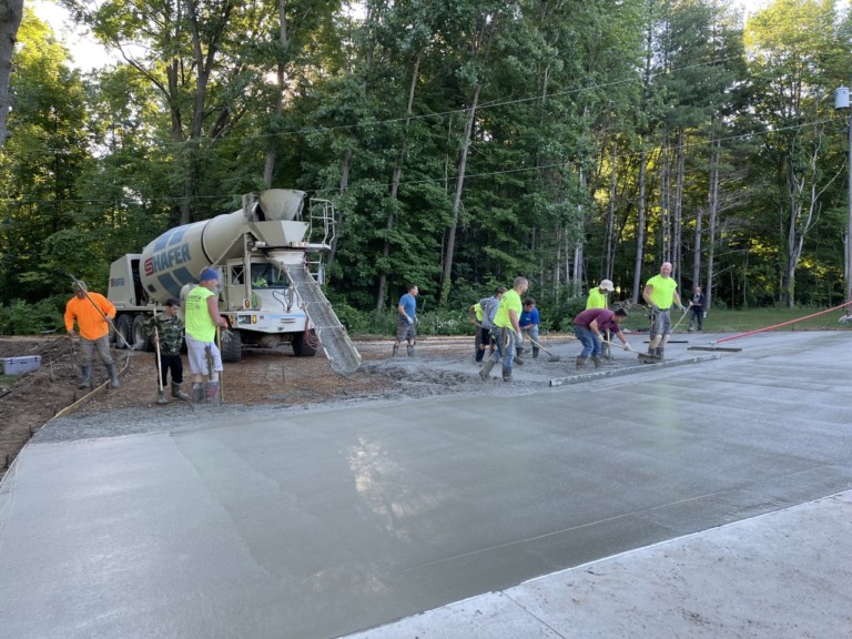 Shafer Redi Mix Driveway Pour 1 768x576