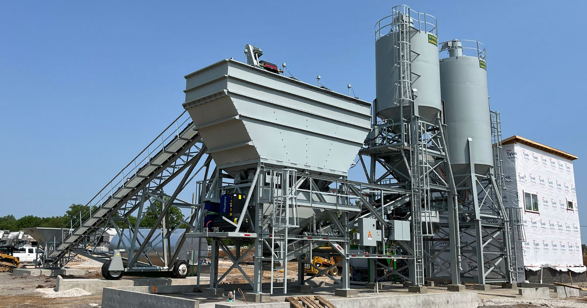 Vince Hagan Deploys New Ready Mix Plant in Kentucky