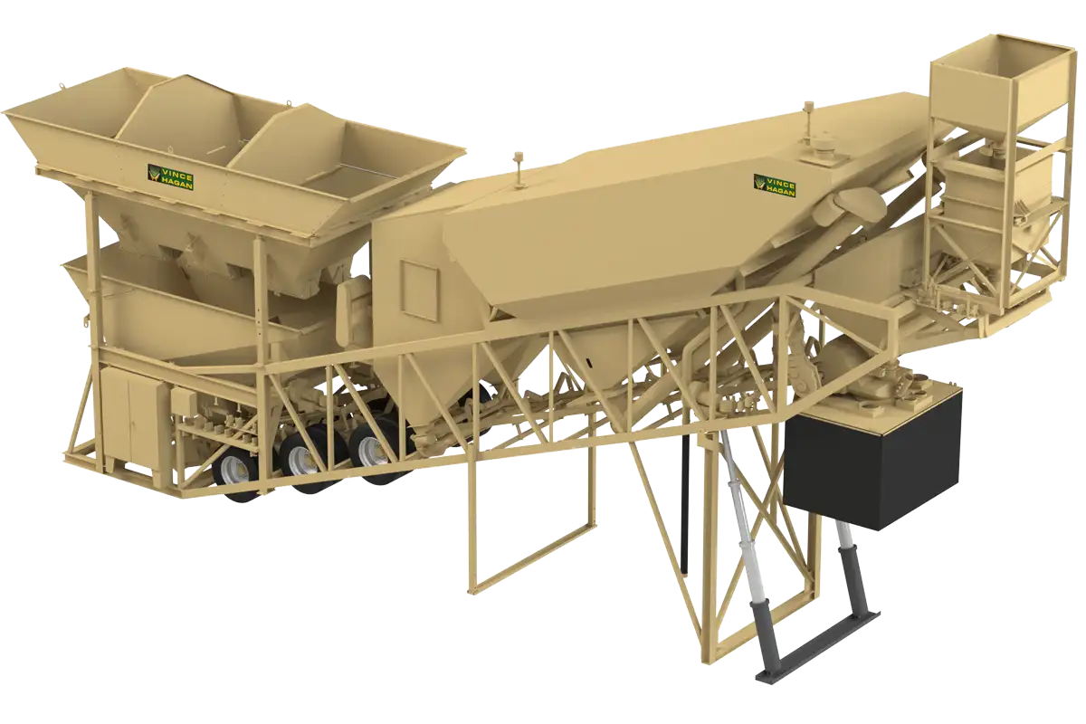 Mobile Concrete Batch Plant