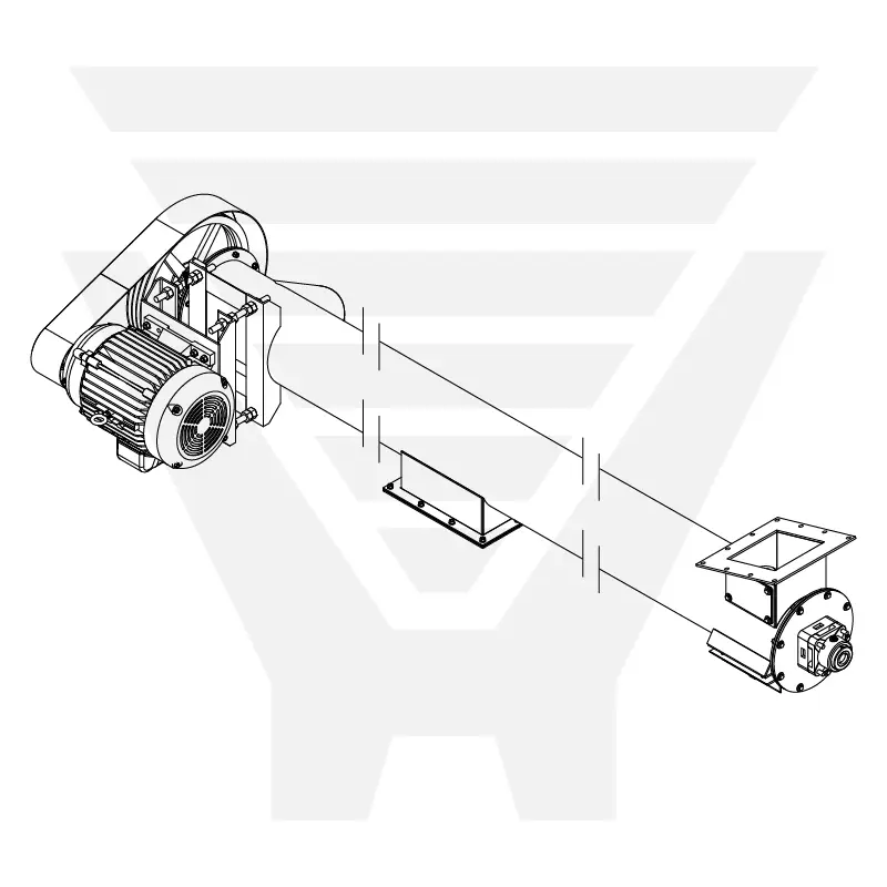 Screw Feeder - 10" Auger | Concrete Batch Plant Parts