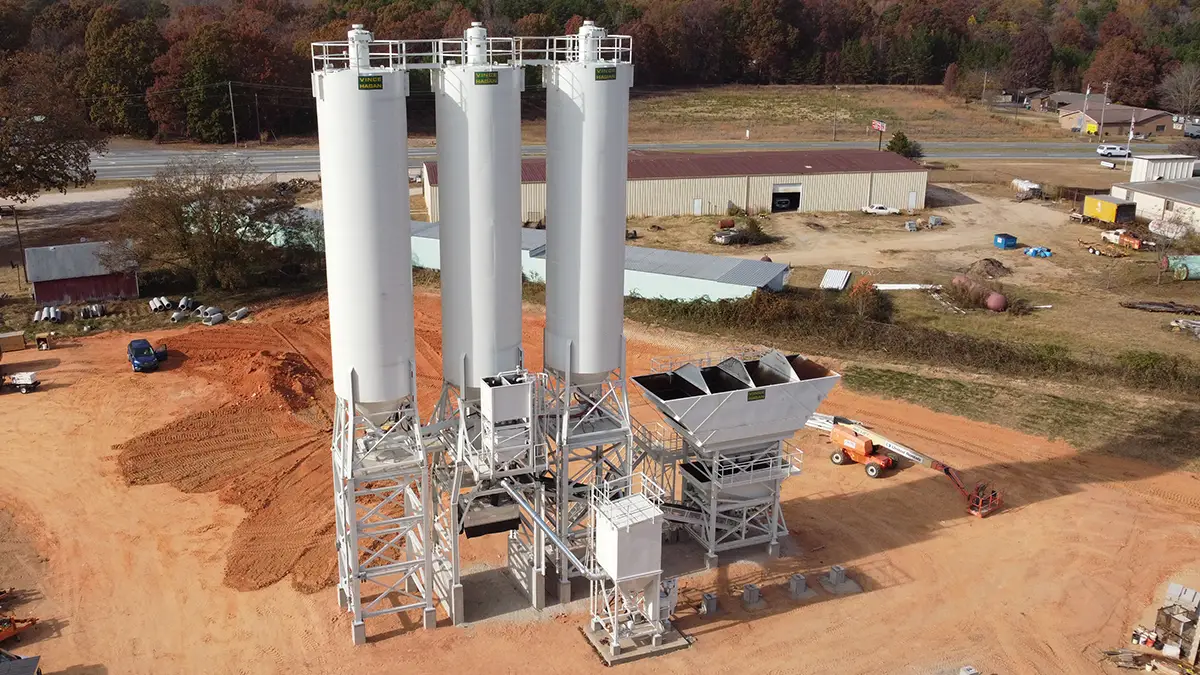 LPM Series Stationary Batch Plant Deployed in Carolinas