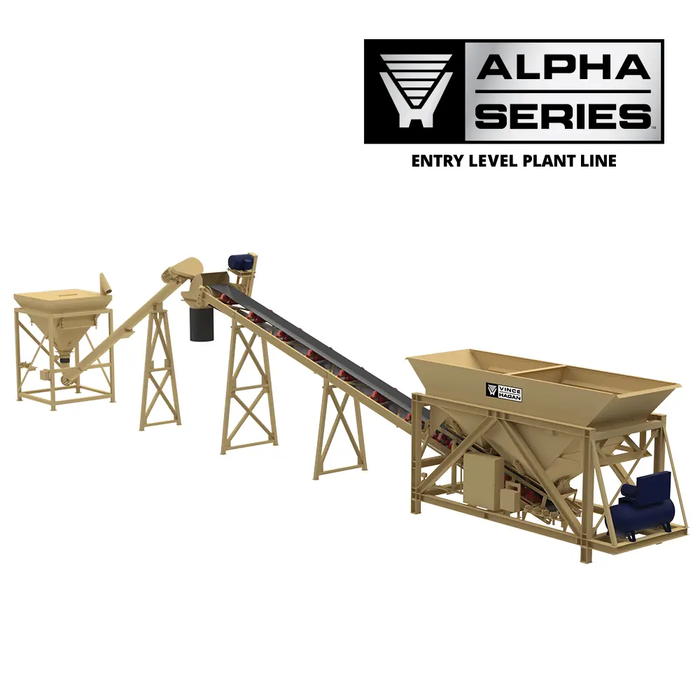 Containerized-Alpha Series Mobile Batch Plant