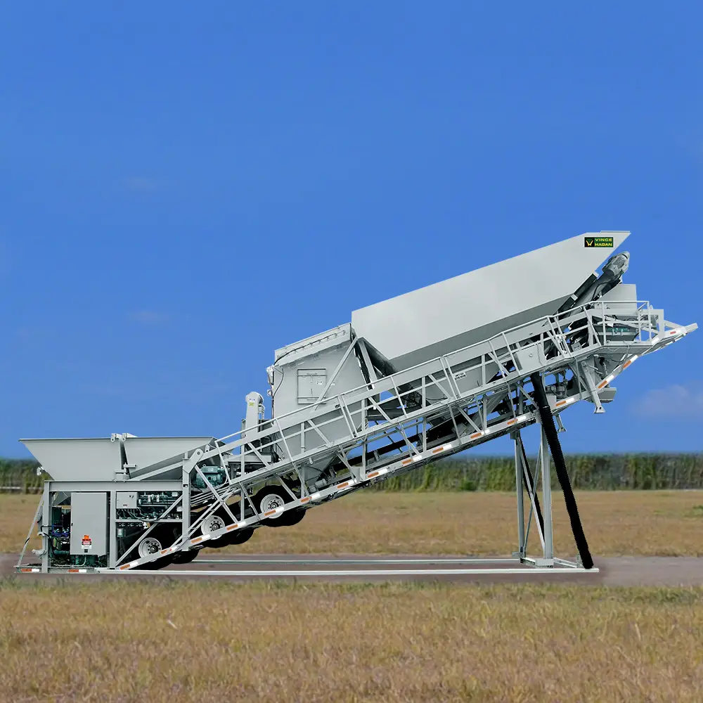 HS Series Mobile Batch Plant