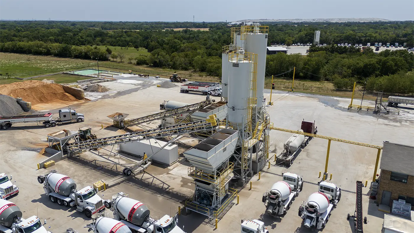 Stationary Concrete Batching Plant