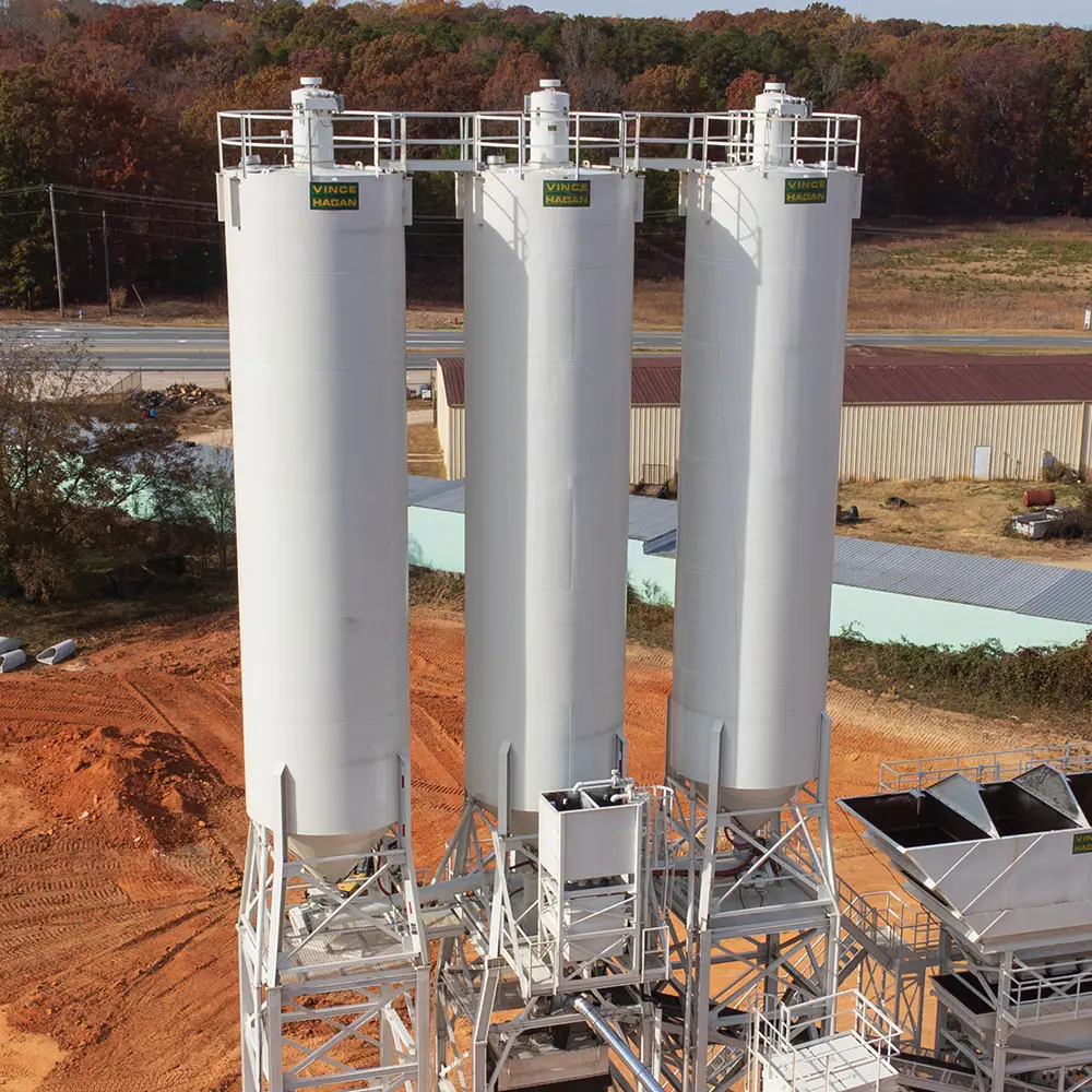 Vince Hagan Auxliary Cement Storage Silos