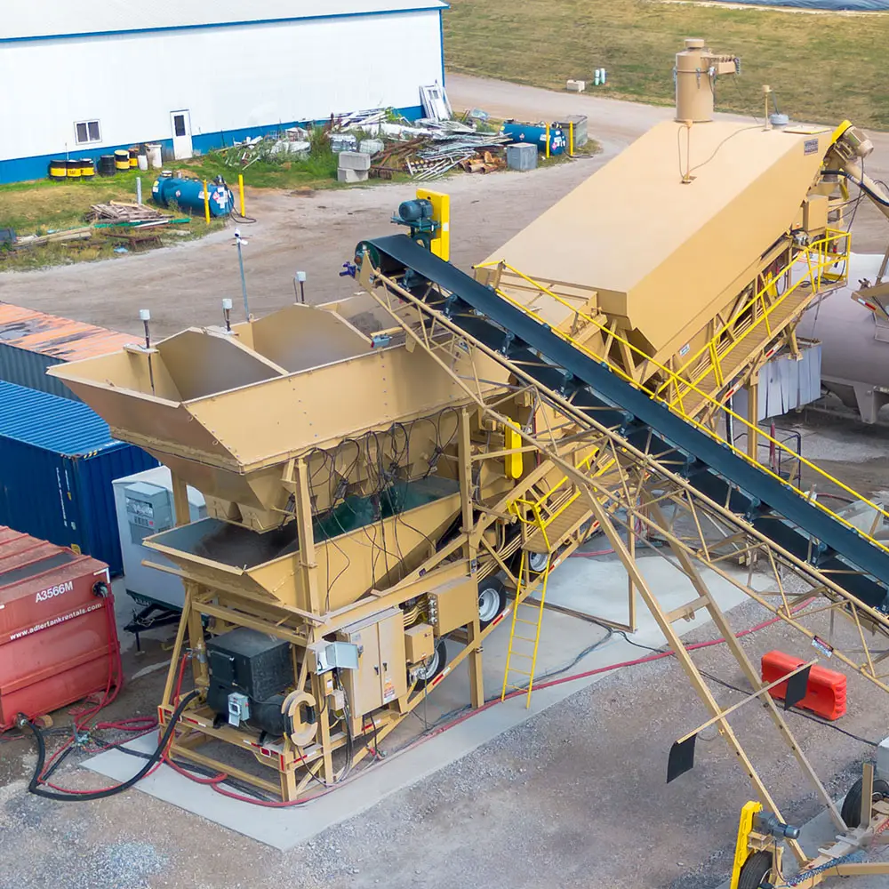Vince Hagan HT Series Mobile Concrete Batch Plant