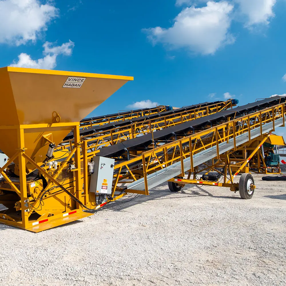 Vince Hagan Radial Stacking Conveyors