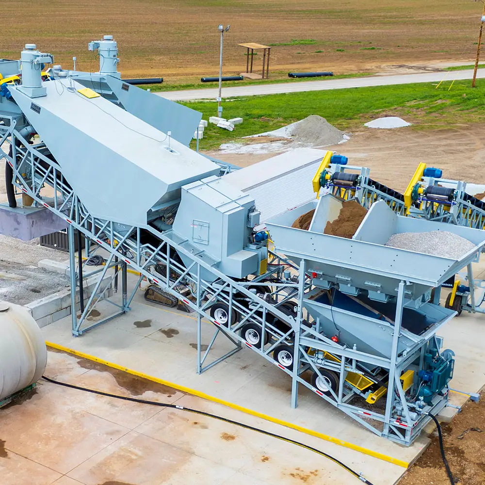 Vince Hagan SHT Series Mobile Concrete Batch Plant
