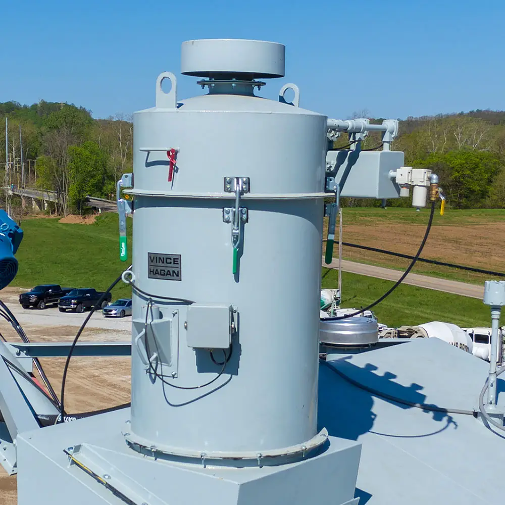 Vince Hagan Silo-Top Dust Collector