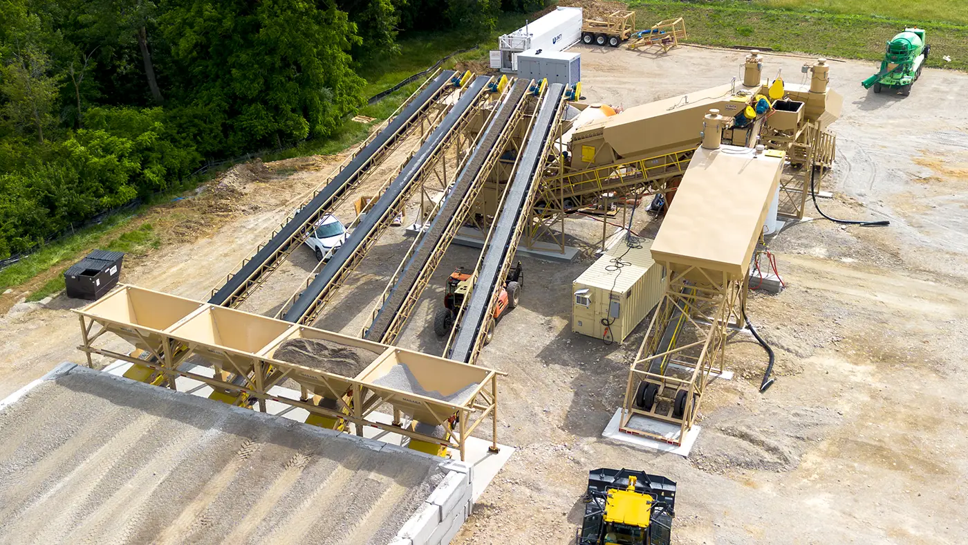 Vince Hagan Mobile Batch Plant - High-Performance HT Series