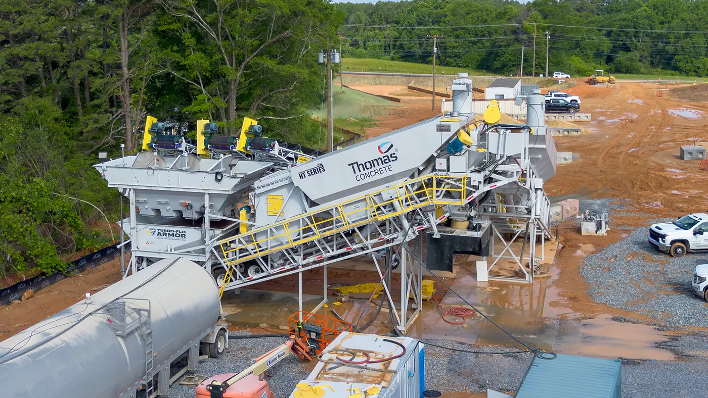 Vince Hagan Mobile Batch Plant - High-Performance HT Series