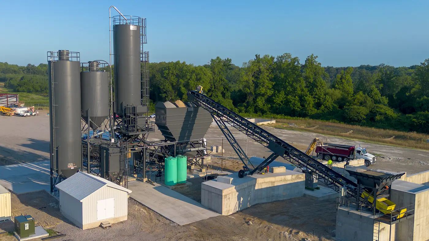 Vince Hagan Stationary Batch Plant - LP Series