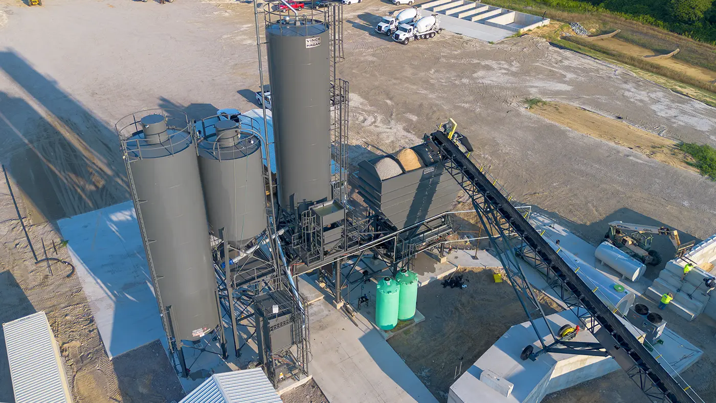 Vince Hagan Stationary Batch Plant – LP Series Vince Hagan Stationary Batch Plant - LP Series