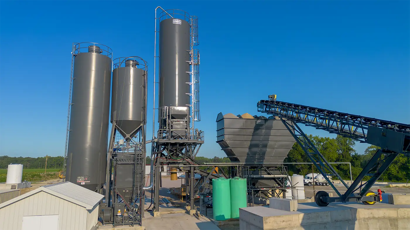 Vince Hagan Stationary Batch Plant – LP Series Vince Hagan Stationary Batch Plant - LP Series