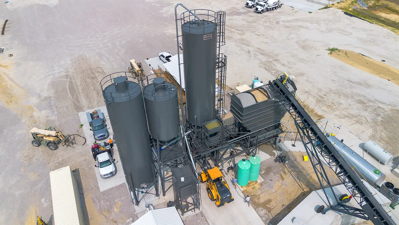 Vince Hagan Stationary Batch Plant – LP Series Vince Hagan Stationary Batch Plant - LP Series