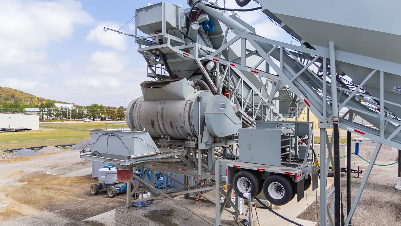 Vince Hagan Mobile Batch Plant – HT Series & Horizontal Shaft Mixer Vince Hagan Mobile Batch Plant - HT Series & Horizontal Shaft Mixer